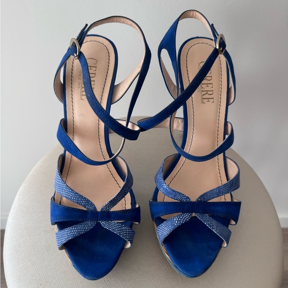 Cerere Blue heels - Picture 5 of 5